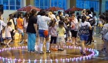 [6월 여학생 캠프] 불빛 야광 축제의 포토존