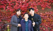 가족과 함께 한 추수감사절