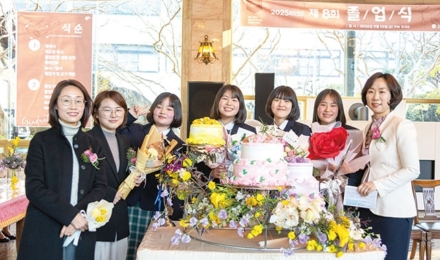 제8회 SANC식품여자고등학교 졸업식