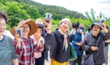 싱그러운 오디밭에서